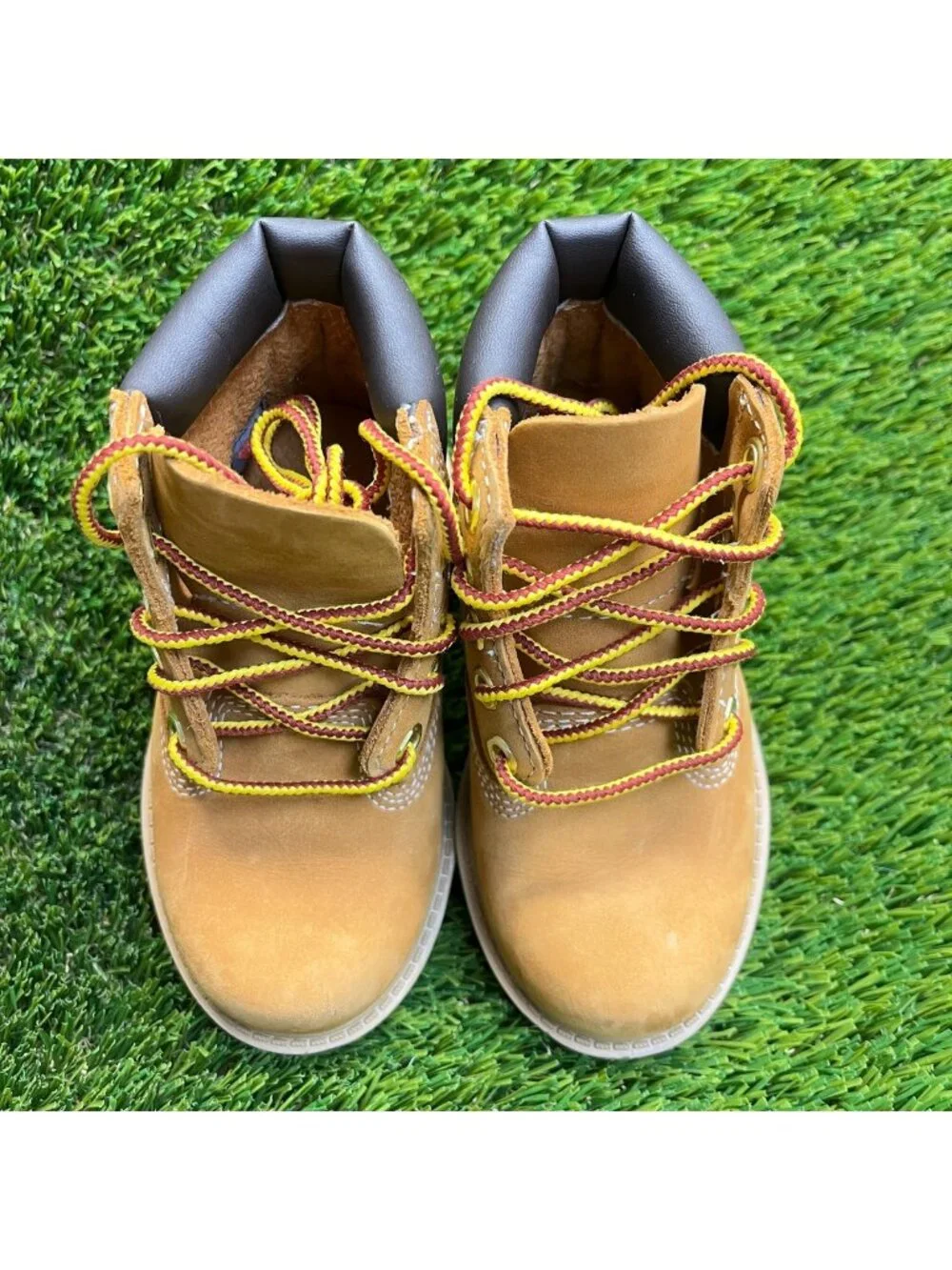 Timberland Premium 6-Inch Toddler Size 6.5C Brown Outdoor Waterproof Ankle Boots